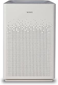 WINIX AM90 Air Purifier for Home Large Room Up to 1740 Ft² in 1 Hr With Air Quality Monitor, True HEPA, Carbon Filter and Auto Mode, Captures Pet Allergies, Smoke, Dust