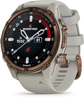Descent™ Mk3i, Dive Computer and Multisport GPS Smartwatch, Air Integration, French Gray