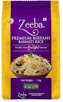 Zeeba Premium Biryani Basmati Rice - 1 KG