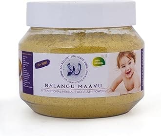 Sparkling Universe - Nalangu Maavu/Sunnipindi/Ubtan 20+ Herbal Face and Bath Powder 100% Natural 200 grams )