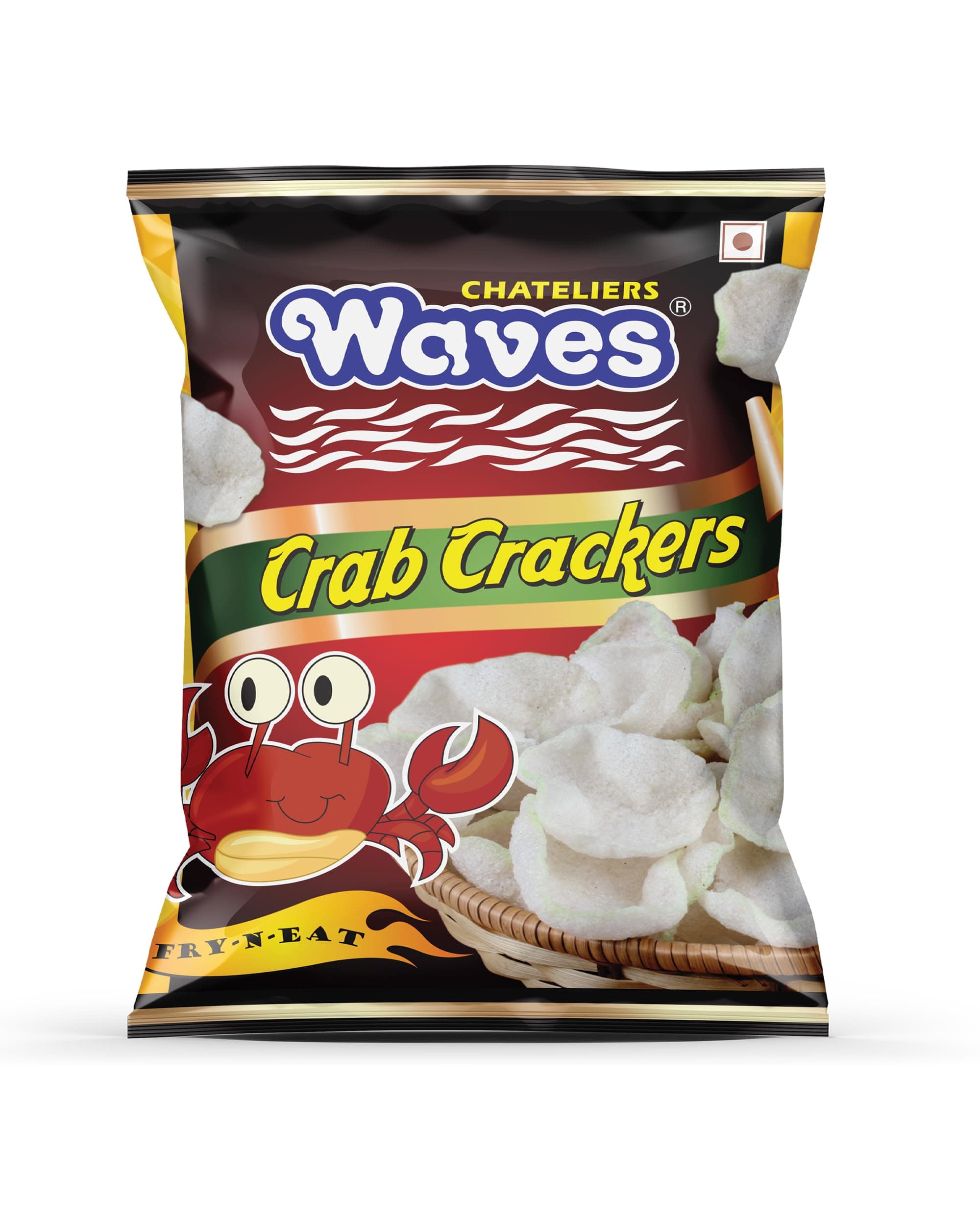 Chateliers Waves Crab Crackers (100g x3)