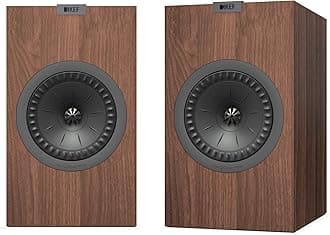 Q350 Bookshelf Speakers (Pair, Walnut)