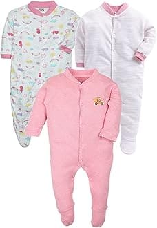EIOKid's Cotton All Over Print Night Suits Pack Of 3