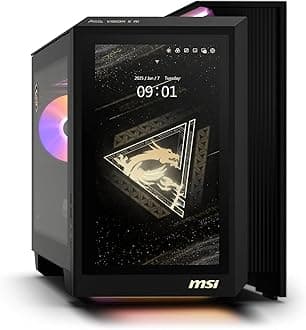 [2025] MSI MEG Vision X AI 2NVZ9-045US Pro Extreme (Intel Core Ultra 9 285K, 128GB DDR5 RAM, 4TB Gen5 NVMe SSD + 2TB HDD, NVIDIA GeForce RTX 5090, Windows 11 Pro) Gaming Desktop PC