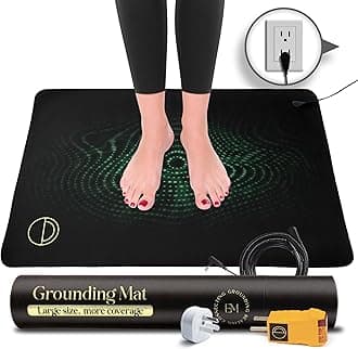 Earth and Moon Grounding Mat Starter Kit - Universal Grounding Pad for Sleeping and Overall Wellbeing