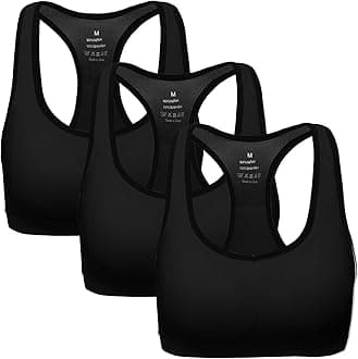 Women Racerback Sports Bras - High Impact Workout Gym Activewear Bra