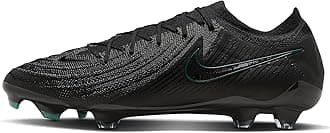 Nike Phantom GX 2 Elite FG Low-Top Soccer Cleats (FJ2559-002, Black/Deep Jungle/Black) Size 10
