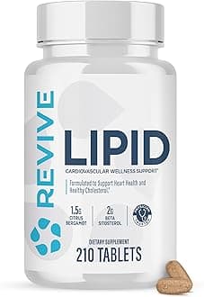 MD Lipid Support Formula - Supplement Helps Maintain Healthy Cholesterol Levels, Endothelial Health & Triglyceride Levels - Beta Sitosterol, Citrus Bergamot & Pantethine (30 Servings)