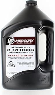 Genuine Mercury Premium Plus 2-Stroke Synthetic Blend Oil Gal - 858027K01