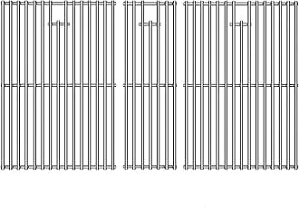 Cooking Grates for Nexgrill 720-0882A Evolution Infrared Plus 5-Burner
