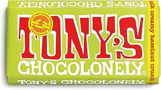 TONY'S CHOCOLONELY MILK CREAMY HAZELNUT CRUNCH