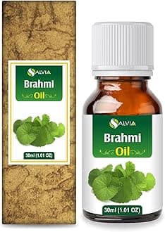 Brahmi (Piper nigrum) Essential Oil 100% Pure & Natural - Undiluted Uncut Cold Pressed Aromatherapy Premium Oil - Therapeutic Grade