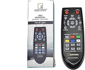 Earthma Fan Light Remote Control Compatible with Orient Spectra Fan- Pairing Required