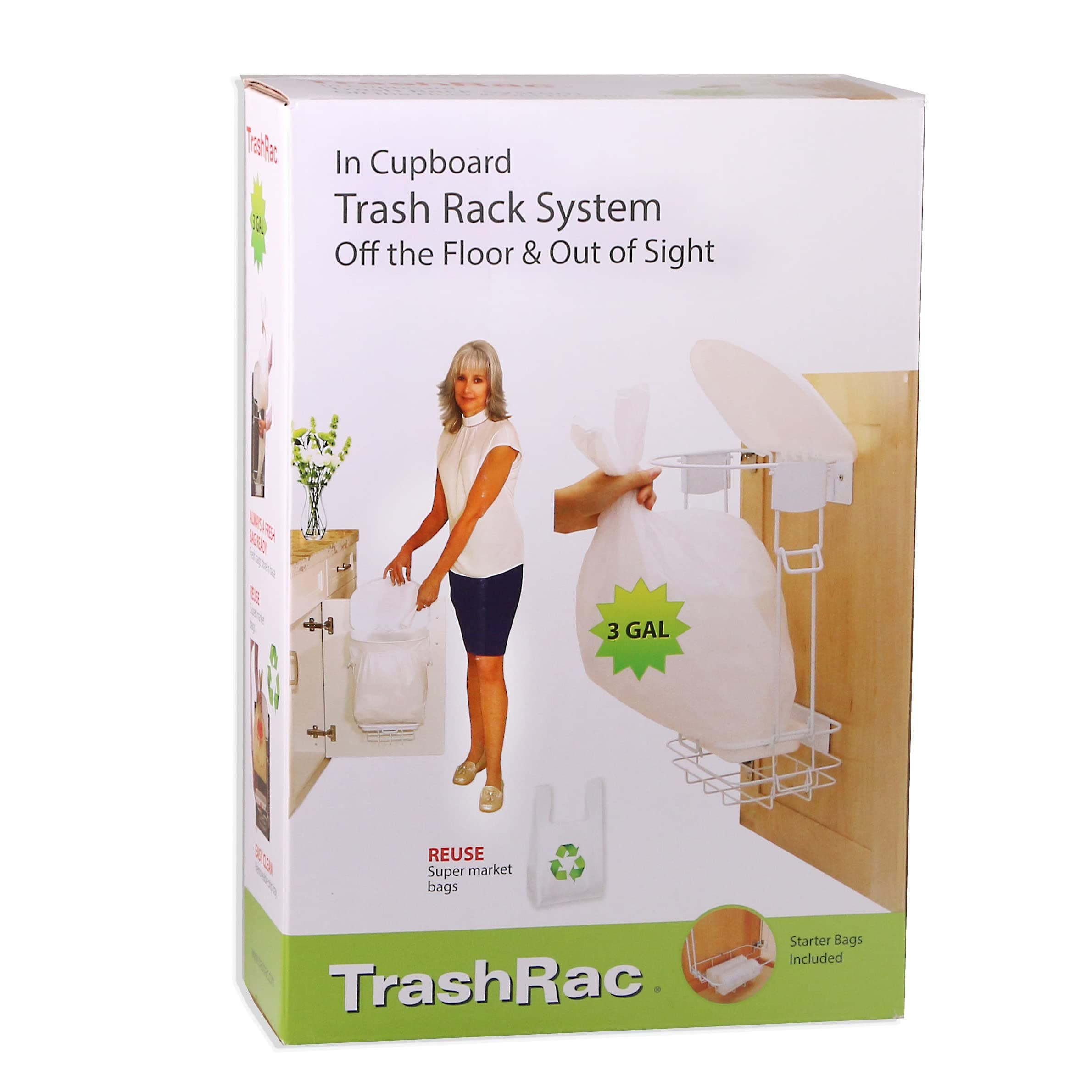 82153-3 Gallon Trash Rack System