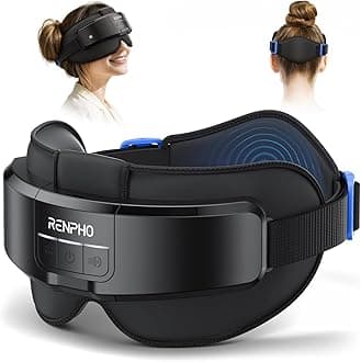 - Eyeris Masc Head & Eye Massager, FSA Eligible HSA, Birthday Gifts for Women Men, Migraine Relief Headache Massager for Forehead, Occiput and Temple, Heated Mask Massager Scalp Stress Relax