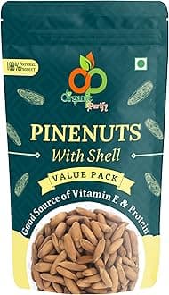Pine Nuts with Shell, Chilgoza (DRY FRUITS) Jumbo Size 500GM