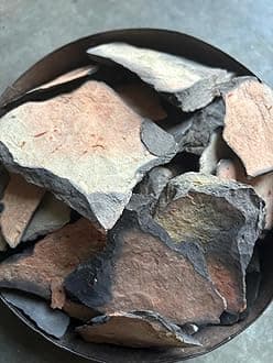 Roasted Clay for Eating, 300gm, Home Roasted with Natural Process