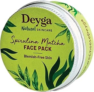 Deyga Face Pack (20 Gram, Spirulina Matcha Face Pack)