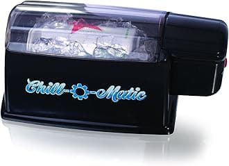 Automatic Beverage Chiller. Beer Chiller, can Chiller, Drink Chiller, Black