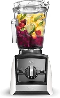 Vitamix A2300 Ascent Series Smart Blender, Professional-Grade, 64 oz. Low-Profile Container, White