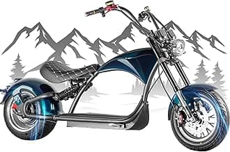 M1P 2000W Electric Motorcycle for Adults,37MPH 60V 30Ah Large Battery 40 Miles Range,Dual Hydraulic Brakes Full Suspension,Street Legal Electric Motorcycle for Commuting