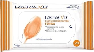 Lactacyd Lactacid Femina Wet Wipes for Intimate Care - Enriched with Soothing Allantoin - Pack of 15