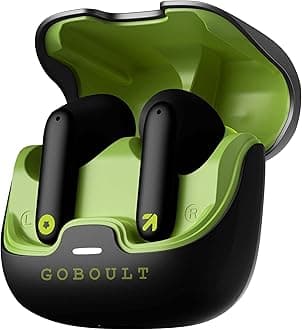 Boult Audio Z40 True Wireless in Ear Earbuds with 60H Playtime, Zen™ ENC Mic, Low Latency Gaming, Type-C Fast Charging, Made in India, 10mm Rich Bass Drivers, IPX5, Bluetooth 5.3 Ear Buds TWS (Black)