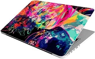 Laptop Skin Stickers HD Quality Sticker for Laptops Upto 15.6" Compatible with Apple/Dell/HP/Lenovo/Acer/Asus/Sony (Dustproof|Waterproof|Scratchproof|Reusable) - Women Art