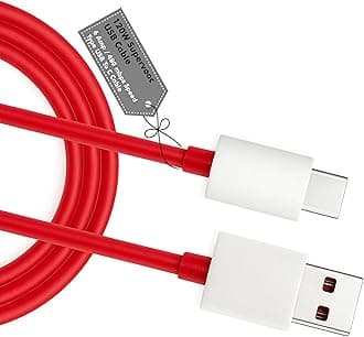 AINE Type-C 120W SuperVOOC Fast Charging Cable for One Plus 13s/ 13R/ 12/ 11R/ 10 Pro/ 9RT/ Nord CE 4/3/2/ CE 4 Lite/Open | Original High-Speed Power Delivery Cord