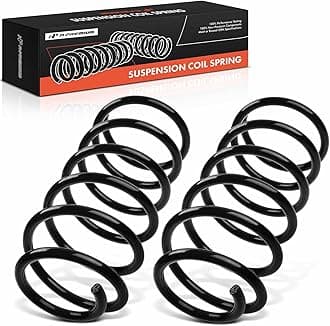 Front Coil Springs Compatible with Ford Mustang 2005 2006 2007 2008 2009 2010, Driver and Passenger Side, 2-Pack, Replace# 5R3Z5310A, 5R3Z5310F