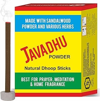 Parag Fragrances Javadhu Powder Dhoop Sticks 250 Gram/Chemical & Bamboo Free Natural Dhoop Batti/Dhoop Sticks for Prayer & Home Fragrance