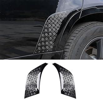 Rear Wheel Arch ABS Black Body Anti-Scratch Protection Cover Trim Kit Compatible with 2020-2025 Land Rover Defender 110 130 Decoration Armor Sticker Trim Exterior Accessories