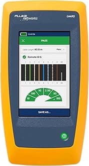 Fluke Networks LIQ-100 LinkIQ Cable + Network Tester, Gray