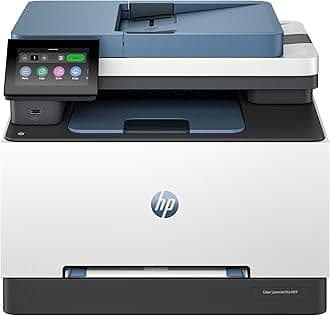 HP | Color LaserJet Pro | 4.3" Display | Wireless | Print, Copy, Scan | Automatic Duplex | Print Speed: 25ppm (black/color) | 50-sheet ADF | LJ3303sdw | UAE Version