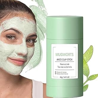 Green Tea Mask Stick,Green Tea Deep Cleanse Mask, Blackhead Remover with Green Tea Extract, Deep Cleanse Mask Stick Face Moisturizes, Purifying Clay Oil Control, Deep Cleansing Facial Pores