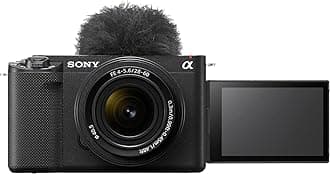 Alpha ZV-E1 Full-Frame Interchangeable Lens Mirrorless Vlog Camera with 28-60mm Lens - Black Body