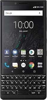 KEY2 128GB (Dual-SIM, BBF100-6, QWERTZ Keypad) Factory Unlocked SIM-Free 4G Smartphone (Black Edition)