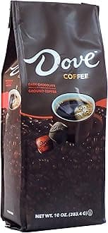Dove Dark Chocolate Flavored Medium Roast Ground Coffee 10oz, 283.4g