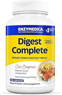 , Digest, Dietary Supplement to Support Digestive Relief, Vegan, Non-GMO, 180 Capsules (180 Servings) (FFP)