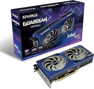 SPARKLE Intel Arc B570 Graphics Card OC Edition Dual AXL Fan "GUARDIAN" Series [ B570 GUARDIAN OC 10GB ]