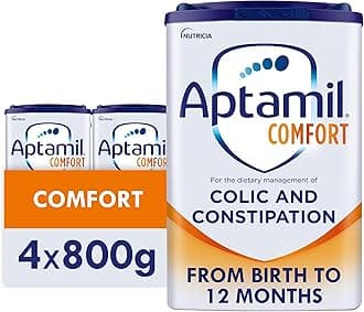 Comfort Baby Milk Powder Formula, from Birth, 800g (Pack of 4)