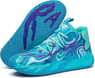 Uhclrr Men's Basketball Shoe Anti Slip Men's Basketball Shoe Men's Basketball Shoe Outdoor Sports Shoe(41 EU, F6)