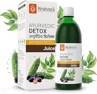 Ayurvedic Detox Juice 1000 ml | Ayurvedic Detoxification | Perfect combination of giloy, karela, jamun & neem