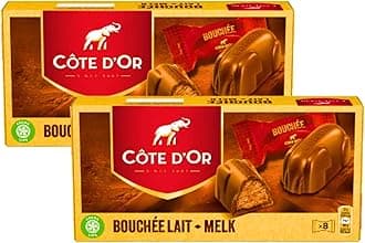 Cote Dor Milk Chocolate Bouchees Gift Pack 8X25G (2 Packs)