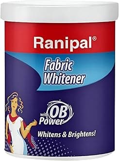 Combo Ranipal Cloth Whitener + Multi Purpose Stand for Your White and Colored Clothes | Ranipal Fabric Whitener Powder Detergent (240gm Pack) |