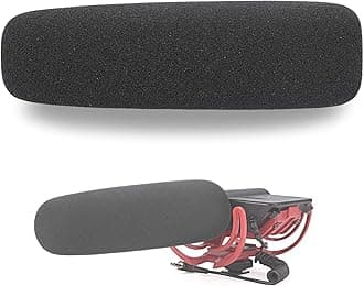 YOUSHARES VideoMic Windscreen Filter - Mic Foam Deadcat Cover for Rode VideoMic, NTG2, NTG1 and WSVM Microphone