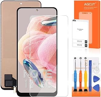 INCELL for Xiaomi Redmi Note 12 4G Screen Replacement for Xiaomi Note 12 4G LCD Display 23021RAAEG 23021RAA2Y 23027RAD4I LCD Digitizer Touch Screen Assembly Repair Parts (Not for Note 12 Pro 4G)