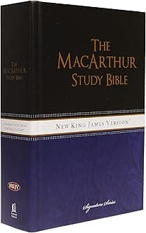 NKJV, MacArthur Study Bible, Large Print, Hardcover: Unleashing God's Truth One Verse at a Time (Holy Bible, New King James Version)