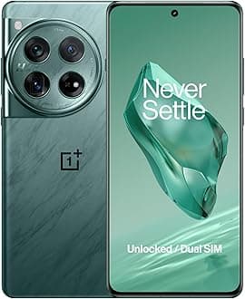 OnePlus 12 Unlocked Android Phone — Snapdragon 8 Gen 3 Phone w/ 16GB RAM, Hasselblad Camera, Dual SIM, 2K 120Hz ProXDR Display, 5400mAh Battery, SUPERVOOC Charging, OxygenOS (512GB, Flowy Emerald)