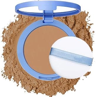 Oil Control Face Pressed Powder,Matte Smooth Flawless Setting Powder Makeup,Waterproof Long Lasting Finishing Powder,Cruelty Free Lightweight Face Cosmetics,0.35Oz(CAPPUCCINO)